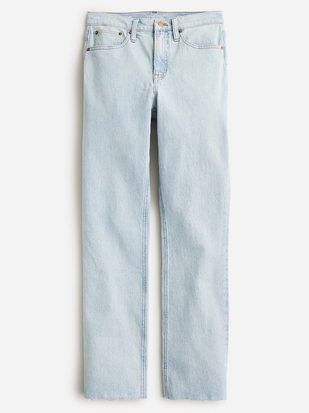 J.Crew High Rise Demi-Boot Jeans | Light Wash | 26 Tall